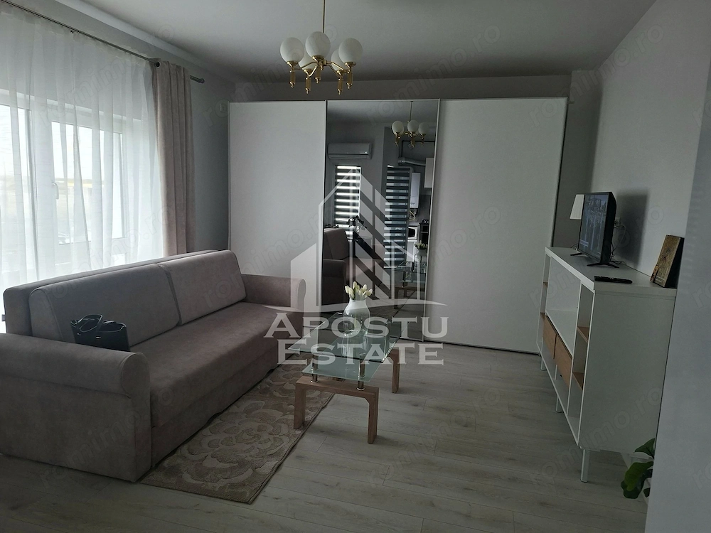 Apartament  cu 1 camera de inchiriat zona Mehala,centrala proprie