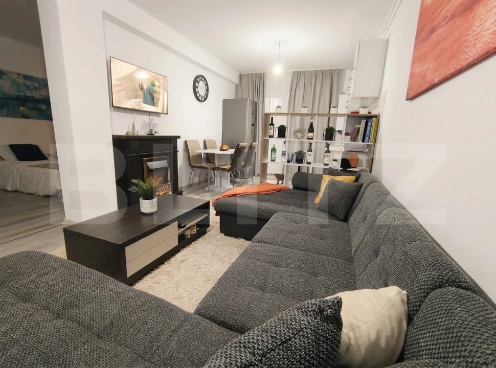 Apartament 2 camere, mobilat și utilat, incalzire in pardoseala, Sanpetru,Brașov