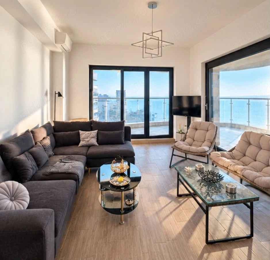 Mamaia Nord 3 camere 130 mp cu 2 locuri parcare INCLUSE panorama specectaculoasa