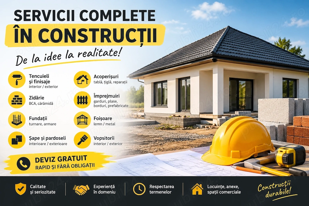 Servicii de construcții!