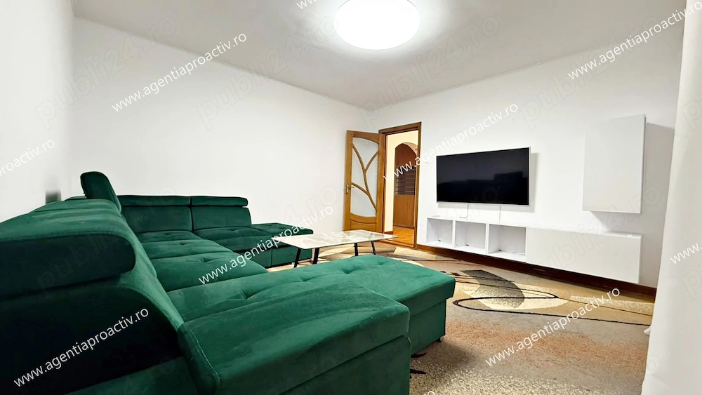 Apartament cu 3 camere de închiriat   Micro 17, mobilat și utilat complet!