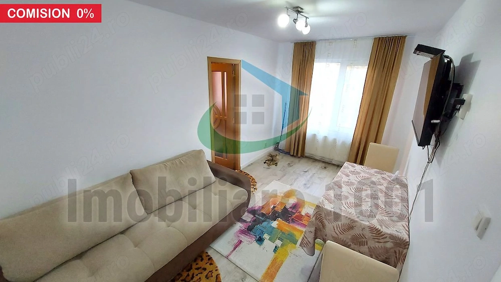 Apartament 2 camere, etaj 4, renovat, Aleea Neptun, comision 0