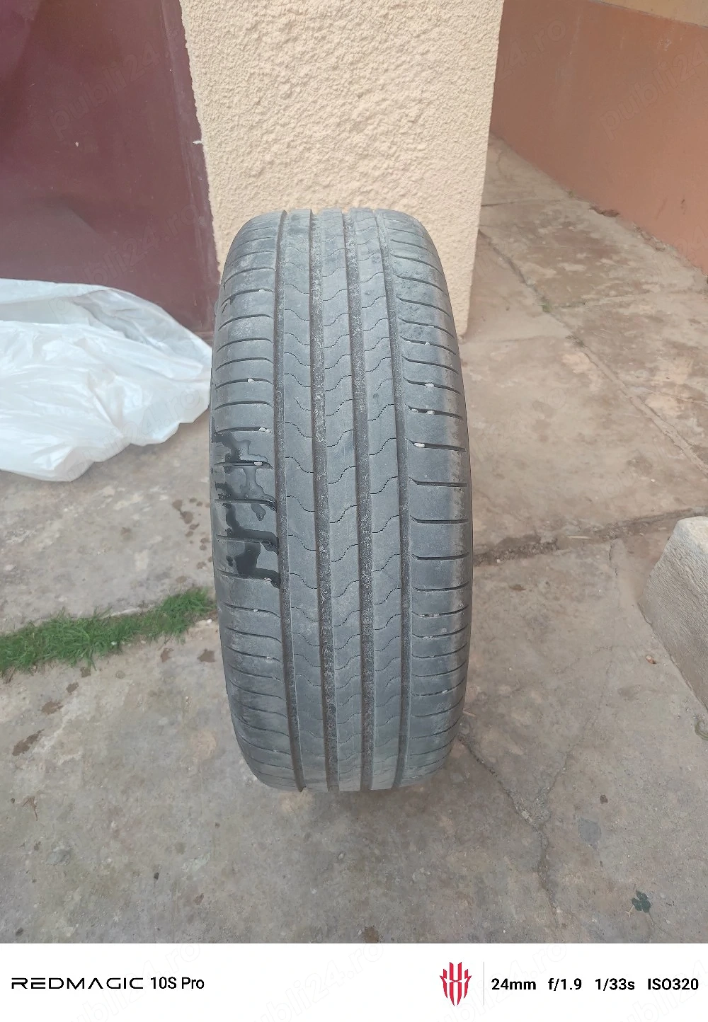 Vând Set 4 anvelope vară Bridgestone Turanza 215/60 R17 – DOT 2425