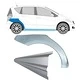 Prag și element aripă spate dreapta Mercedes A Class W 169