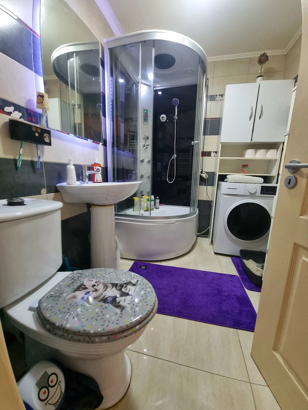 Apartament 3 camere tip duplex, mobilat, 70 mp, zona Șoseaua Giurgiului