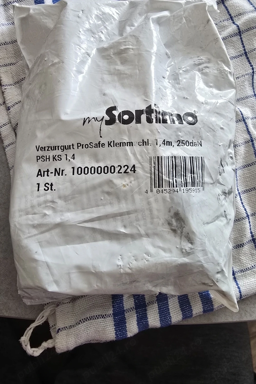Set 8 chingi ancorare profesionale SORTIMO ProSafe 1.4m duba NOI