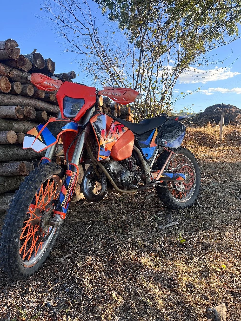 Vand ktm exc 125 2t