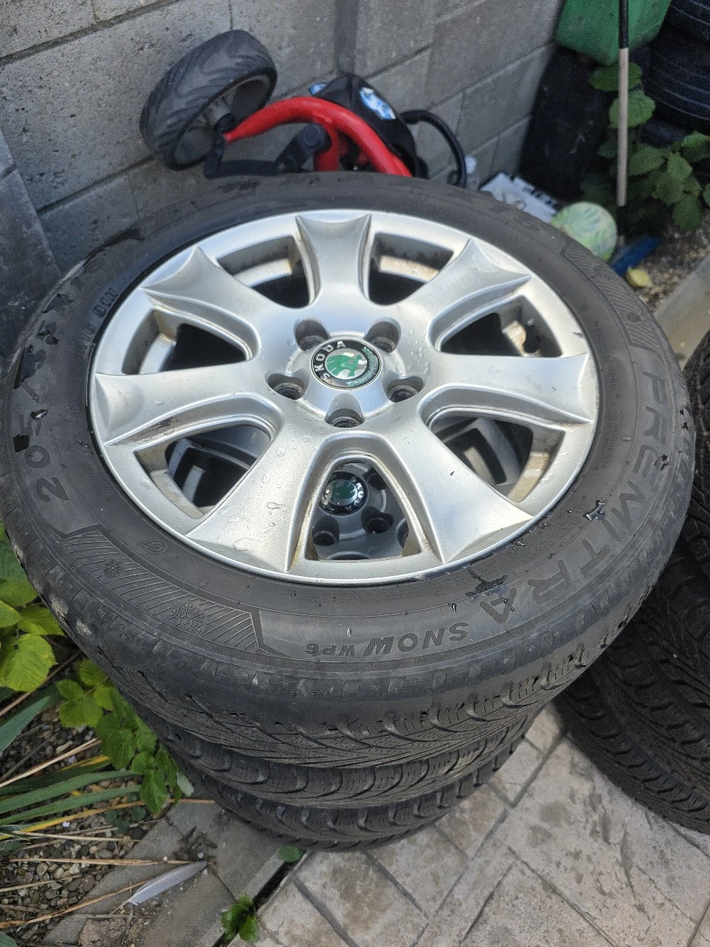 Set 4 jante aliaj R 16 Skoda