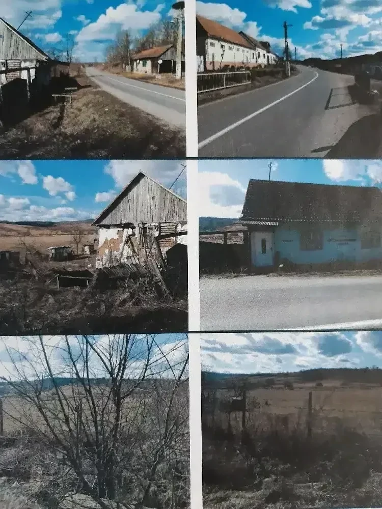   Casă bătrânească și teren generos de 1.113 mp în Zăbalț, județul Arad