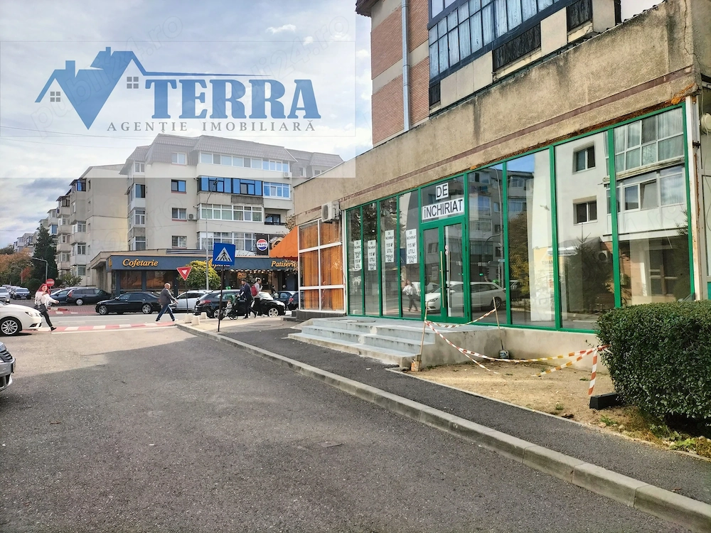 Spațiu comercial 115 mp - Mioveni Central, Bd. Dacia, vitrină 11 m