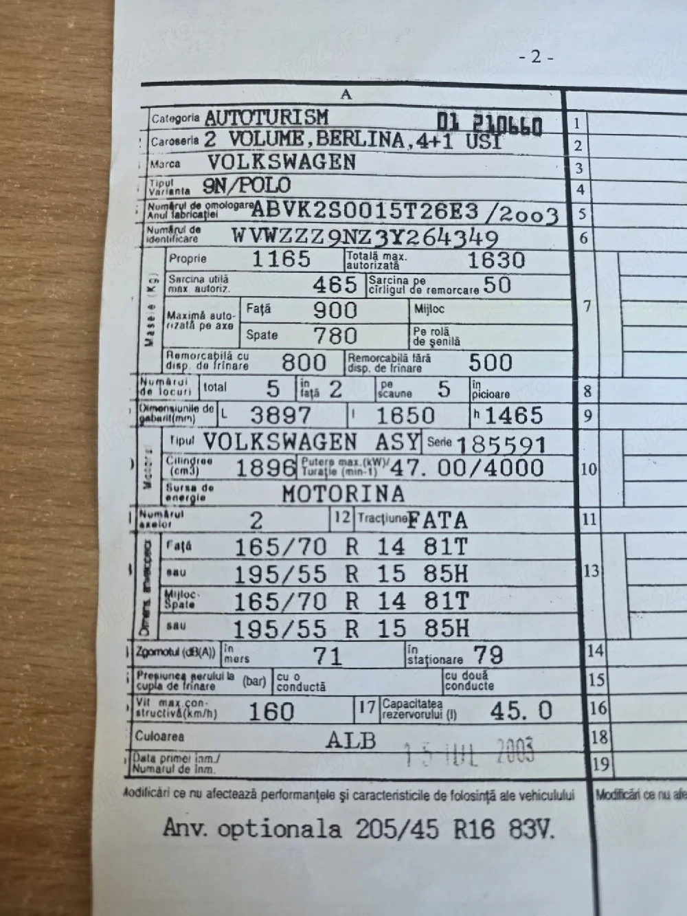 Piese mașini diverse modele 