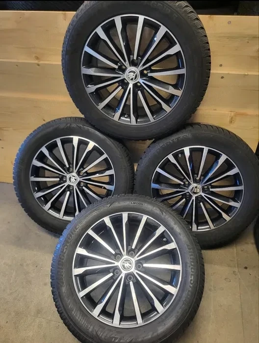 Jante Originale Skoda Kodiaq Trinity 18 inch + Anvelope Iarna 235 55 R18 DOT 1724/2621