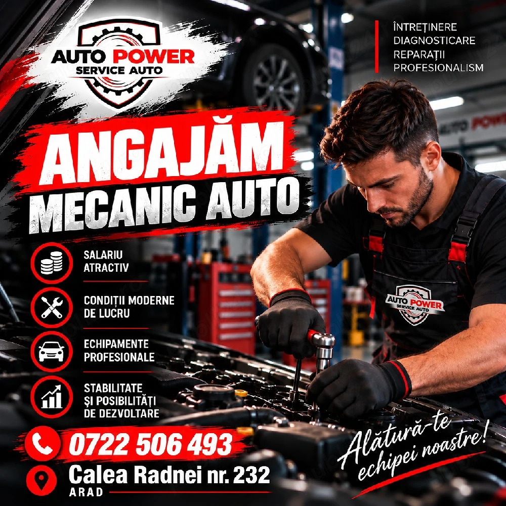 Angajam mecanic auto