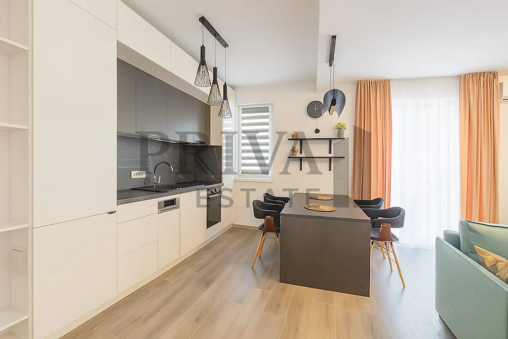 Apartament mobilat nou 2 camere, 55 mp, etaj 2, Giroc