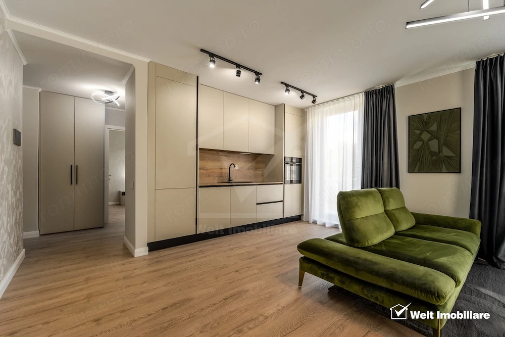 Apartament cu doua camere, imobil tip Boutique, Smart Home, mobilat la cheie ! 