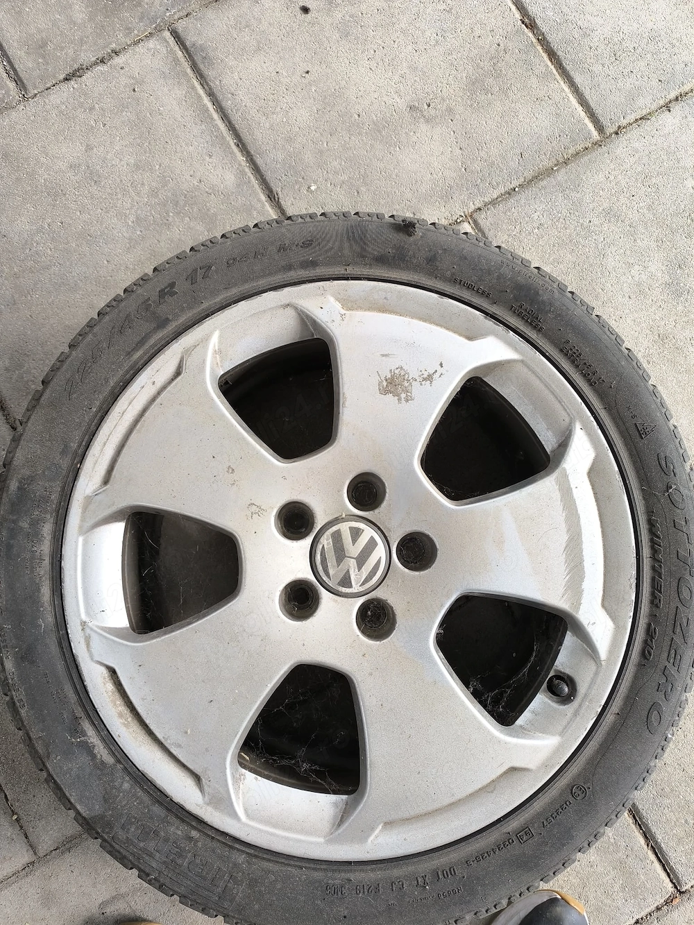 Jante aliaj Audi/ VW R17, 5 prezoane 
