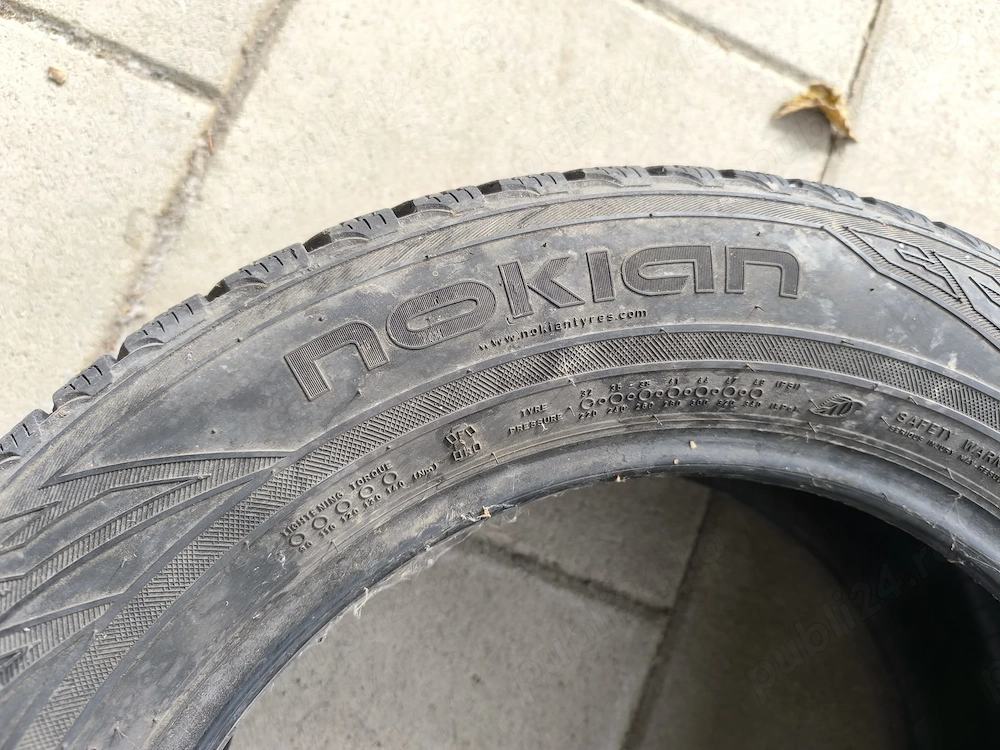 4 anvelope de iarnă NOKIAN 225/60 R17 – DOT 2014