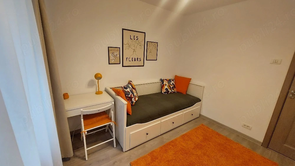 Apt 3 camere decomandat, mobilat NOU, Drumul Taberei - Raul Doamnei
