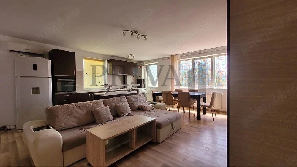 Apartament 3 camere mobilat si utilat, Dumbrăvița/Mega Image