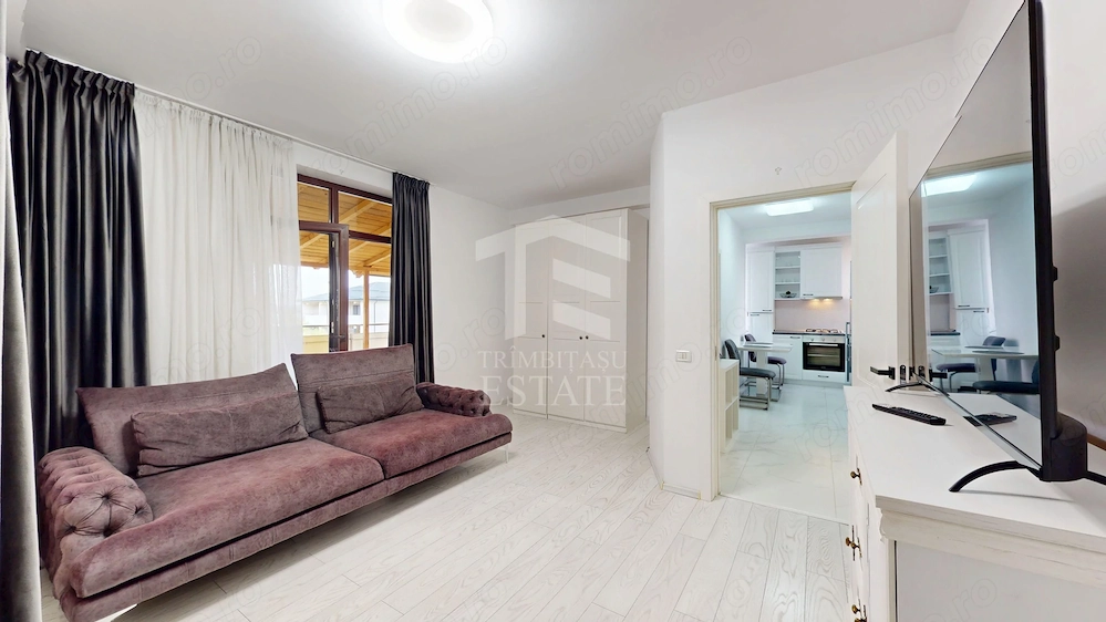Apartament 2 camere 50 mp utili, balcon de 27 mp Comision 0%
