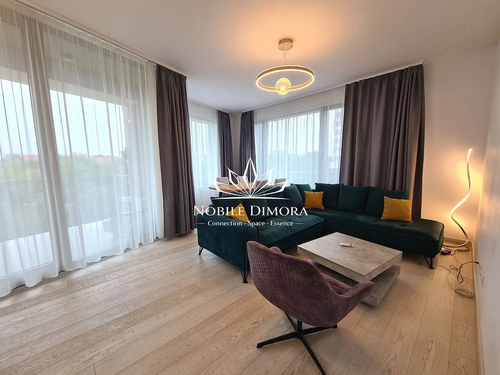 ISHO – Apartament modern cu 3 camere si 2 bai - parcare - Bega View