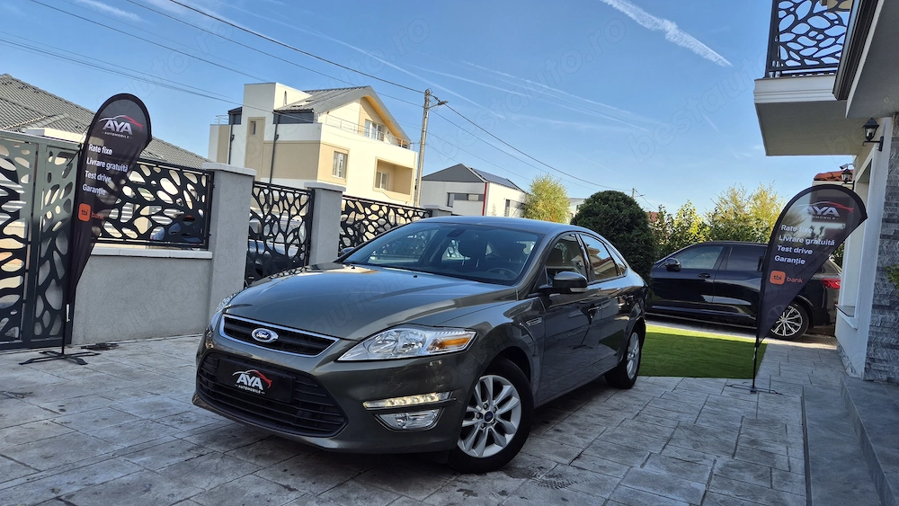 Ford Mondeo 1.6 Benzina Euro 5 Navi Led Rate sau Cash Livrare R.A.R Incalzire Scaune OLANDA 