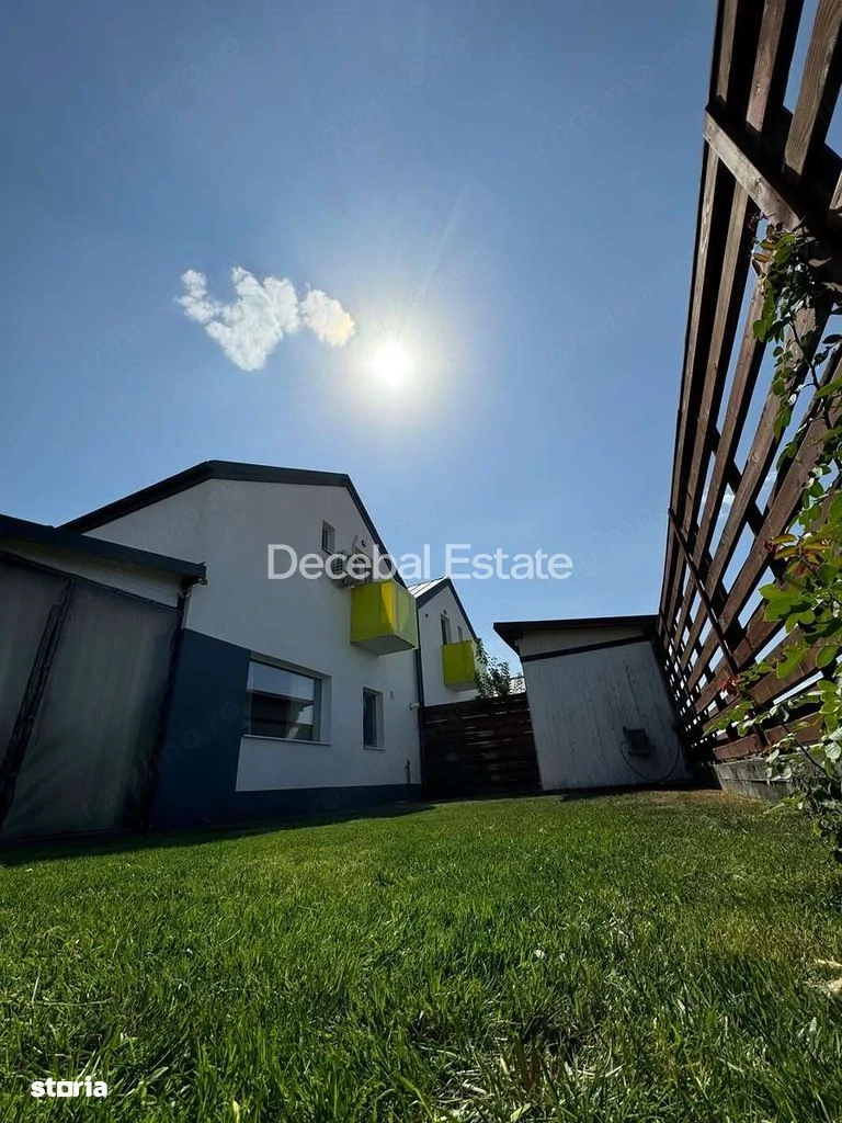 De vânzare casă tip duplex–Berceni, zona lacurilor-mobilată și utilată