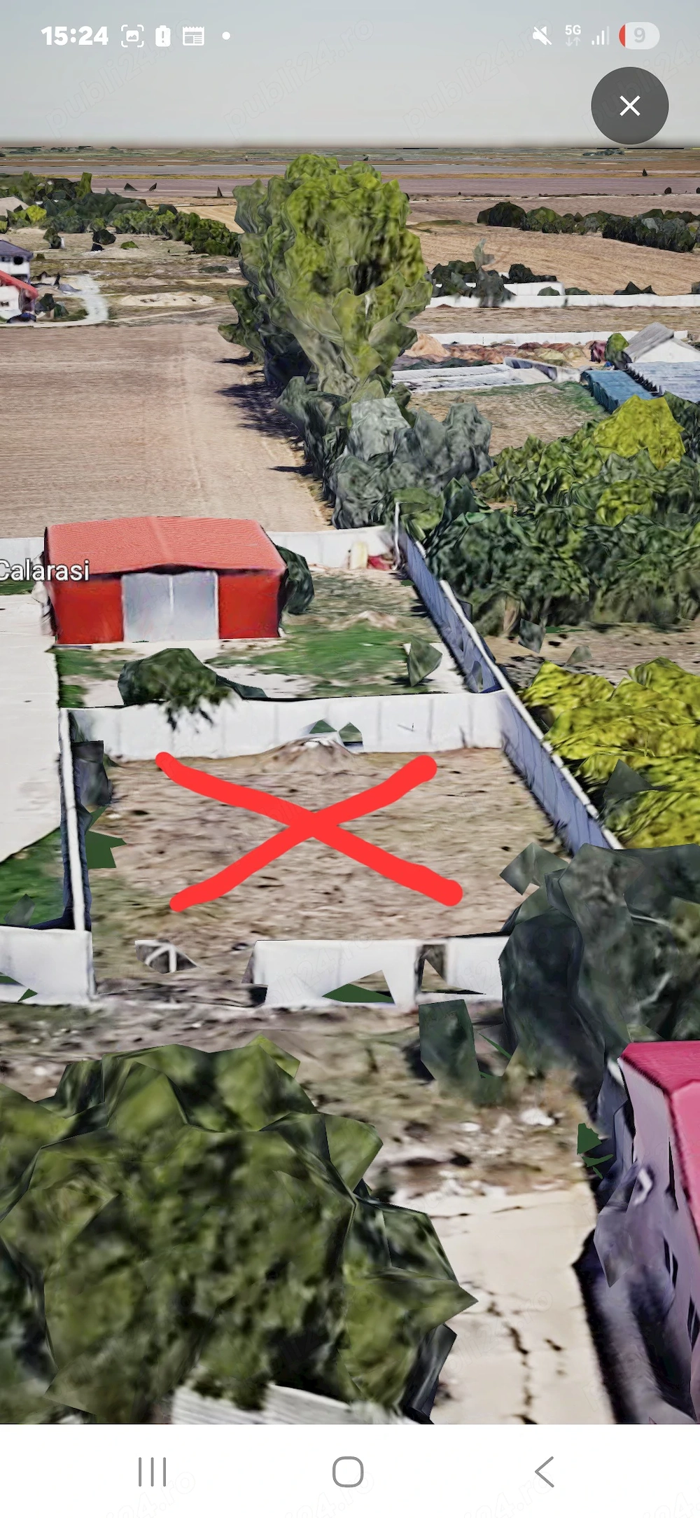 Vand teren 500m2, intravilan, cu gard si toate utilitatile la poarta. Terenul se afla pe Sloboziei