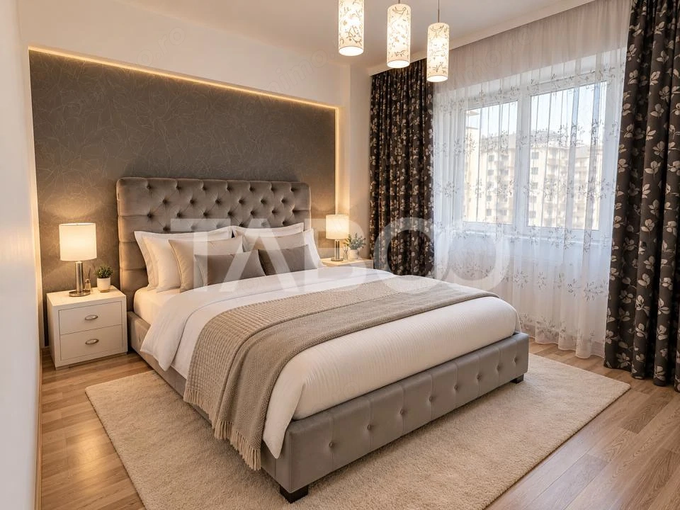 Apartament cu 2 camere 61 mp utili pe Mihai Viteazul din Sibiu