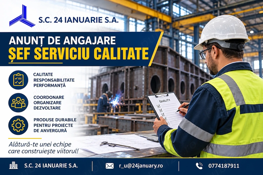 Șef Serviciu Calitate