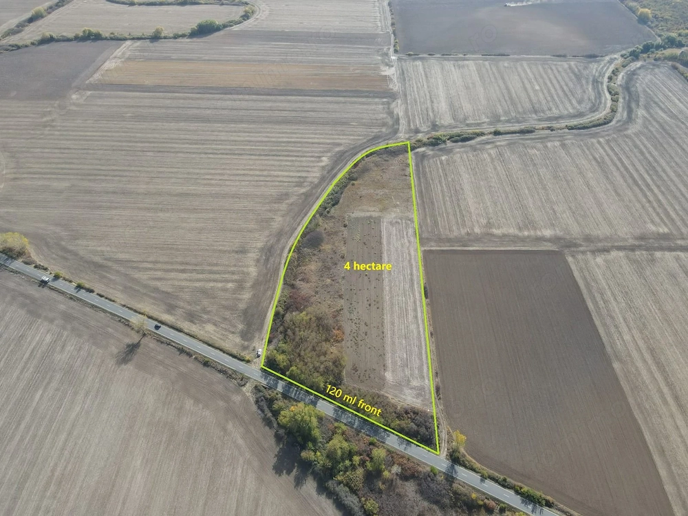 Teren extravilan in Sacosul Turcesc 4 hectare