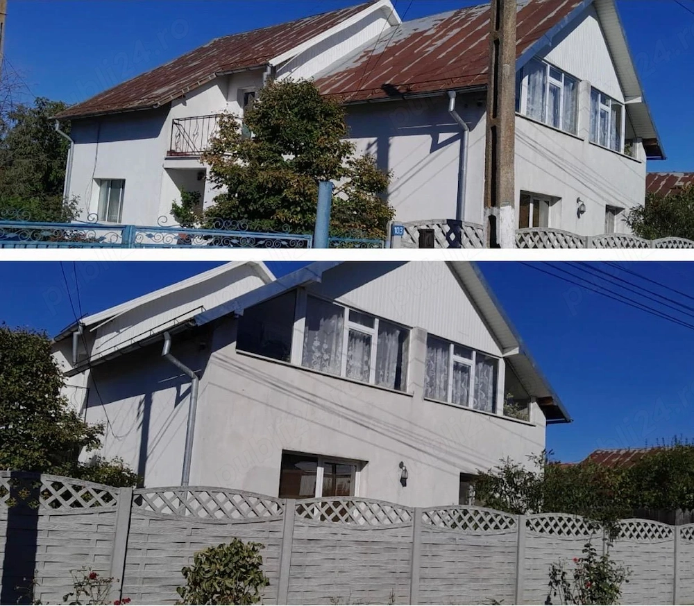 Casă 280 mp utili, 7 camere, teren 1.300+ mp, Perieți (Olt), 16 km de Slatina