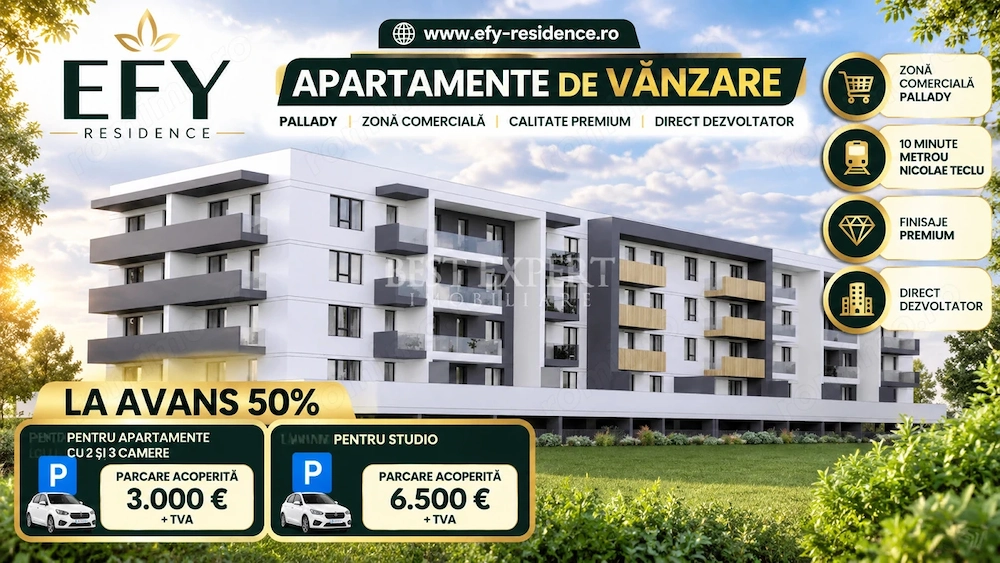 2 Camere | Ideal Investiei | 10 Min. Metrou Nicolae Teclu | Comision 0%
