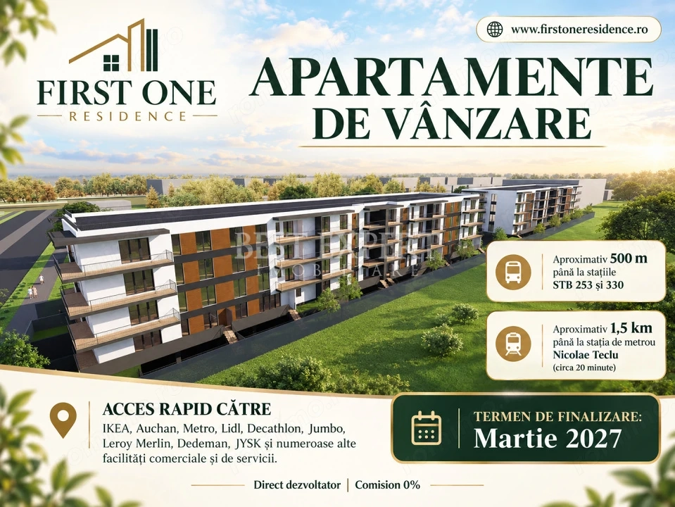 Garsoniera cu Grădină Proprie | Oază de Liniște în Pallady | 500 mt STB 