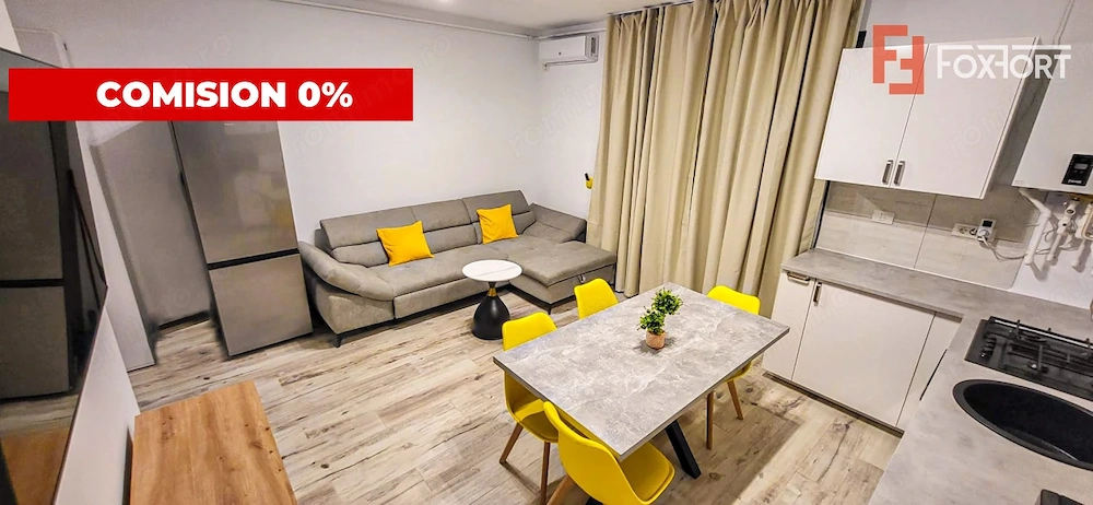 Apartament cu 2 camere si curte privata de inchiriat - Giroc