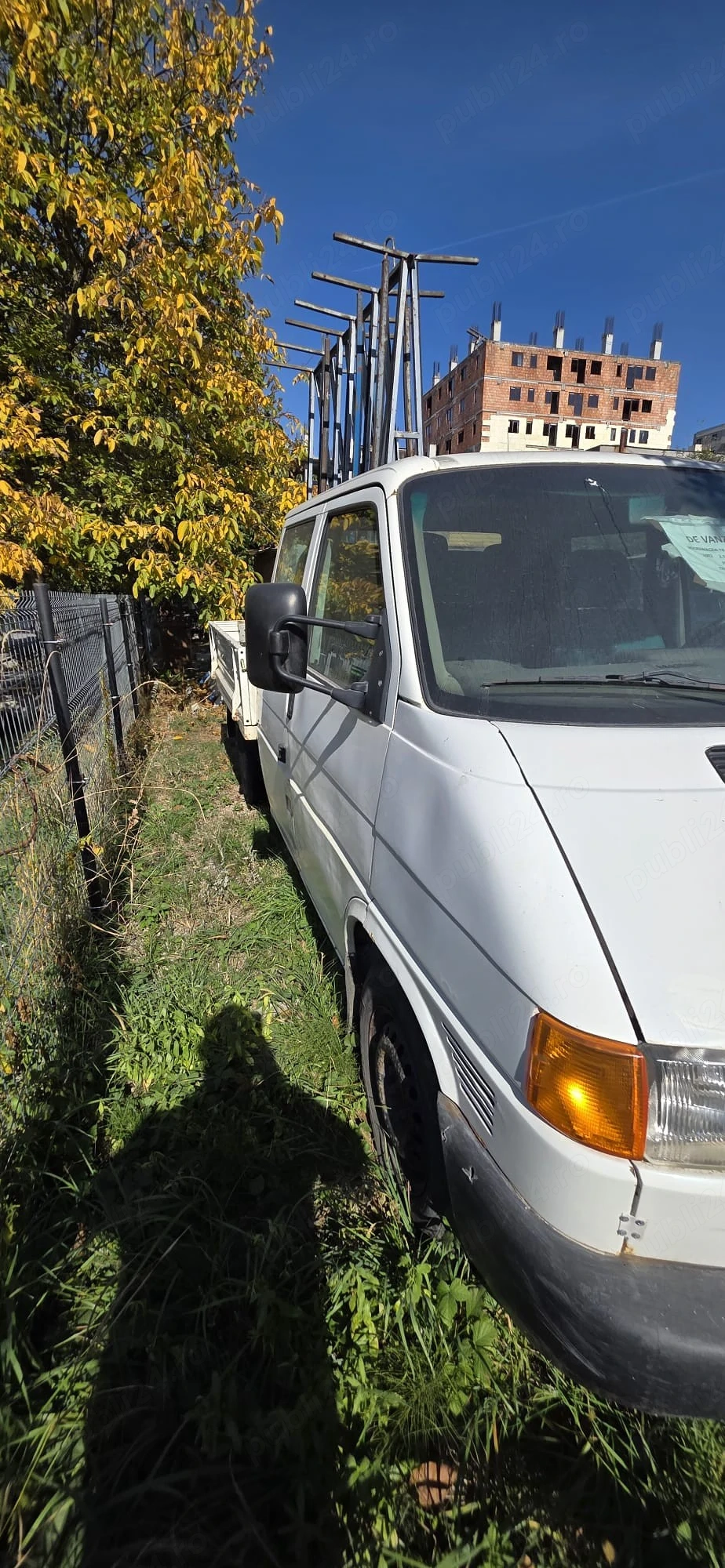  VW Transporter T4 Doka   2.5 Diesel, 2002, cabină dublă, benă 