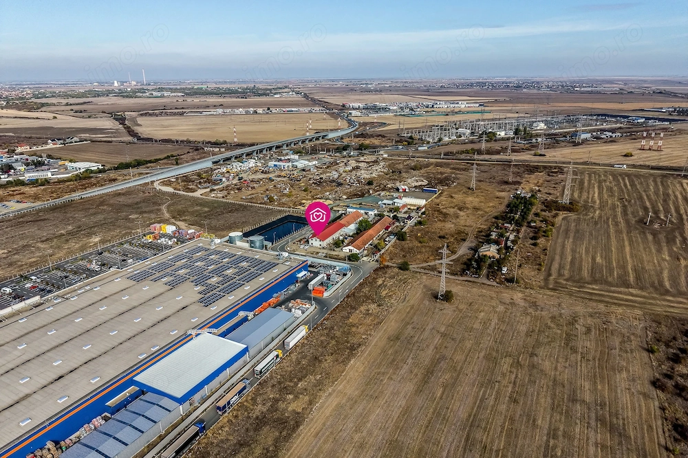 Hală industrială lângă DEDEMAN, teren 1337 mp si construcție de 814 mp
