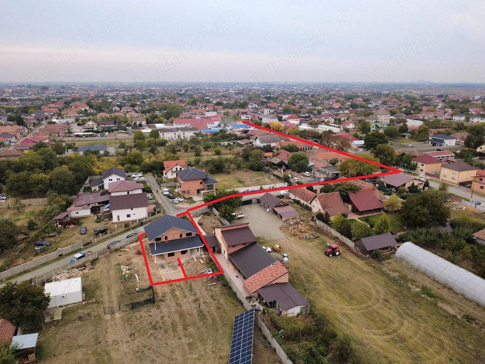 Dezvoltator, Duplex cu 3 dormitoare, in vatra satului Mosnita Veche 