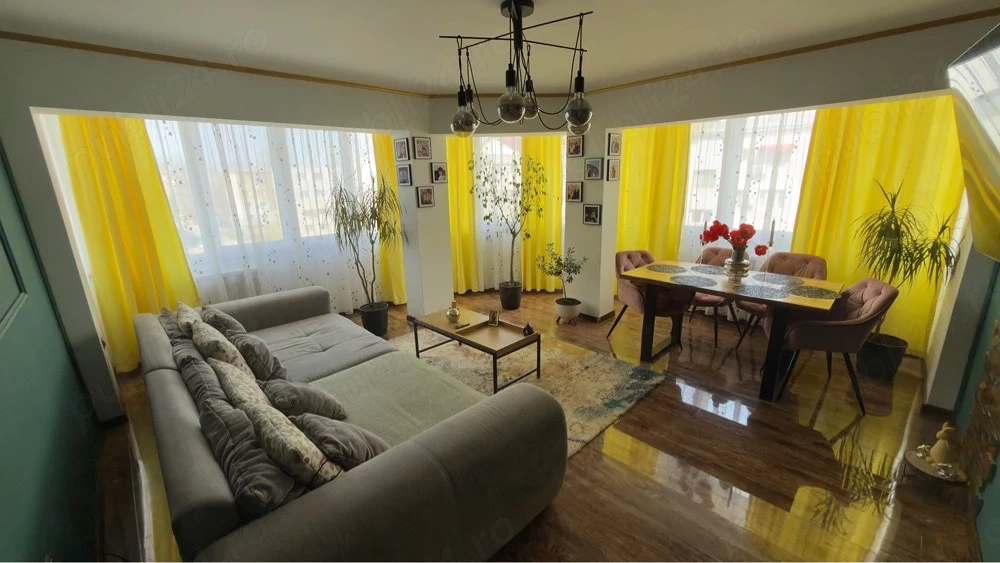 Apartament 4 camere Focsani complet mobilat la cheie .
