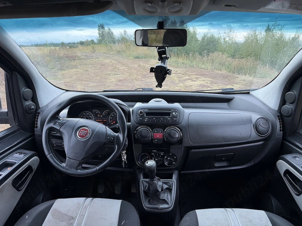 Fiat Qubo 1.3 Multijet Diesel 2011, 5 locuri, uși culisante, set cauciucuri inclus