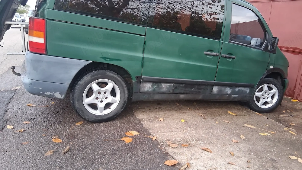 Jante de aluminiu pentru Mercedes vito anvelope de iarna în stare bună 