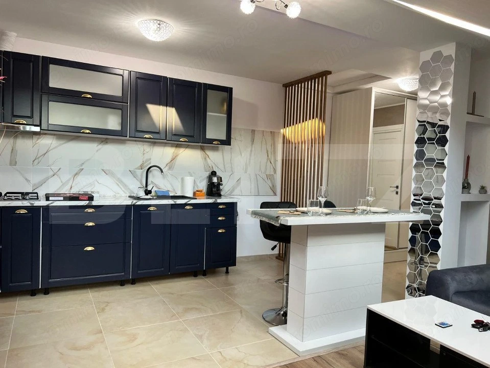 Apartament, 2 camere, semidecomandat, 50.50mp, zona Florilor