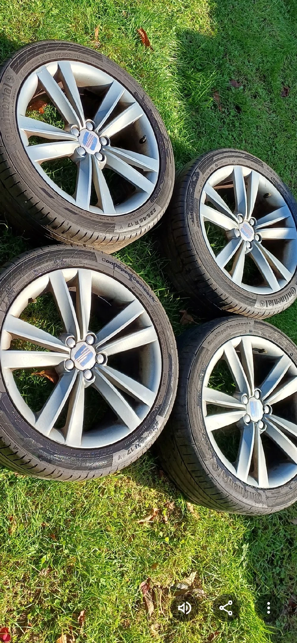 Jante aliaj R17 5x100 Originale Vw Polo, Golf 4, Skoda 1, Seat etc 