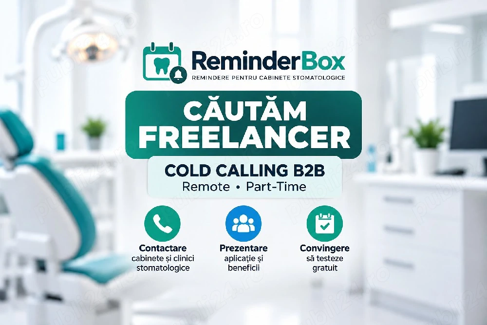 Colaborator Cold Calling B2B   Remote, Part-Time   Freelancer