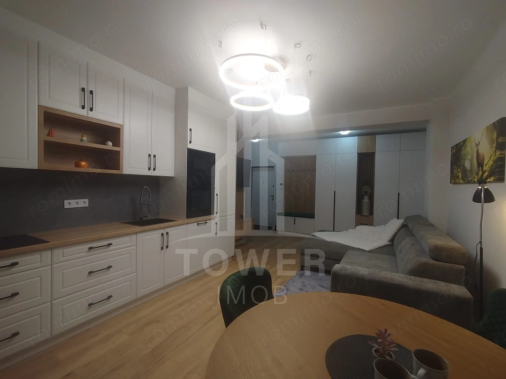 Apartament modern de închiriat, cu balcon și loc de parcare