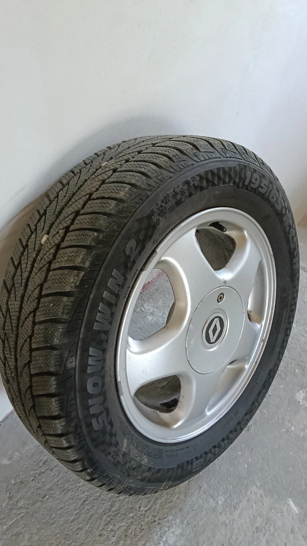 Jante + cauciucuri de iarnă pe 15"