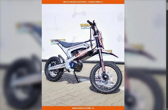 Motocicleta Electrica KuKirin X1 1000W, 50 km h, autonomie 60 km, Off-Road - 5.799 lei