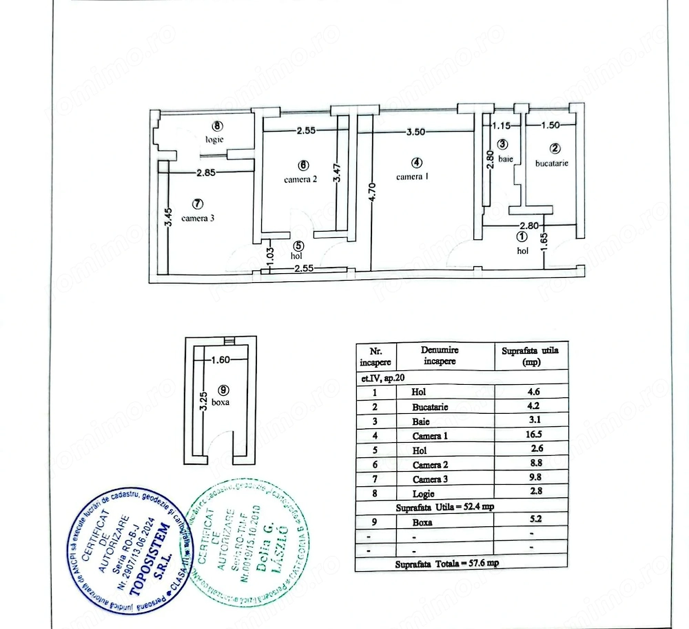 APARTAMENT CU 3 CAMERE ZONA CIRCUMVALATIUNII - STR DROPIEI