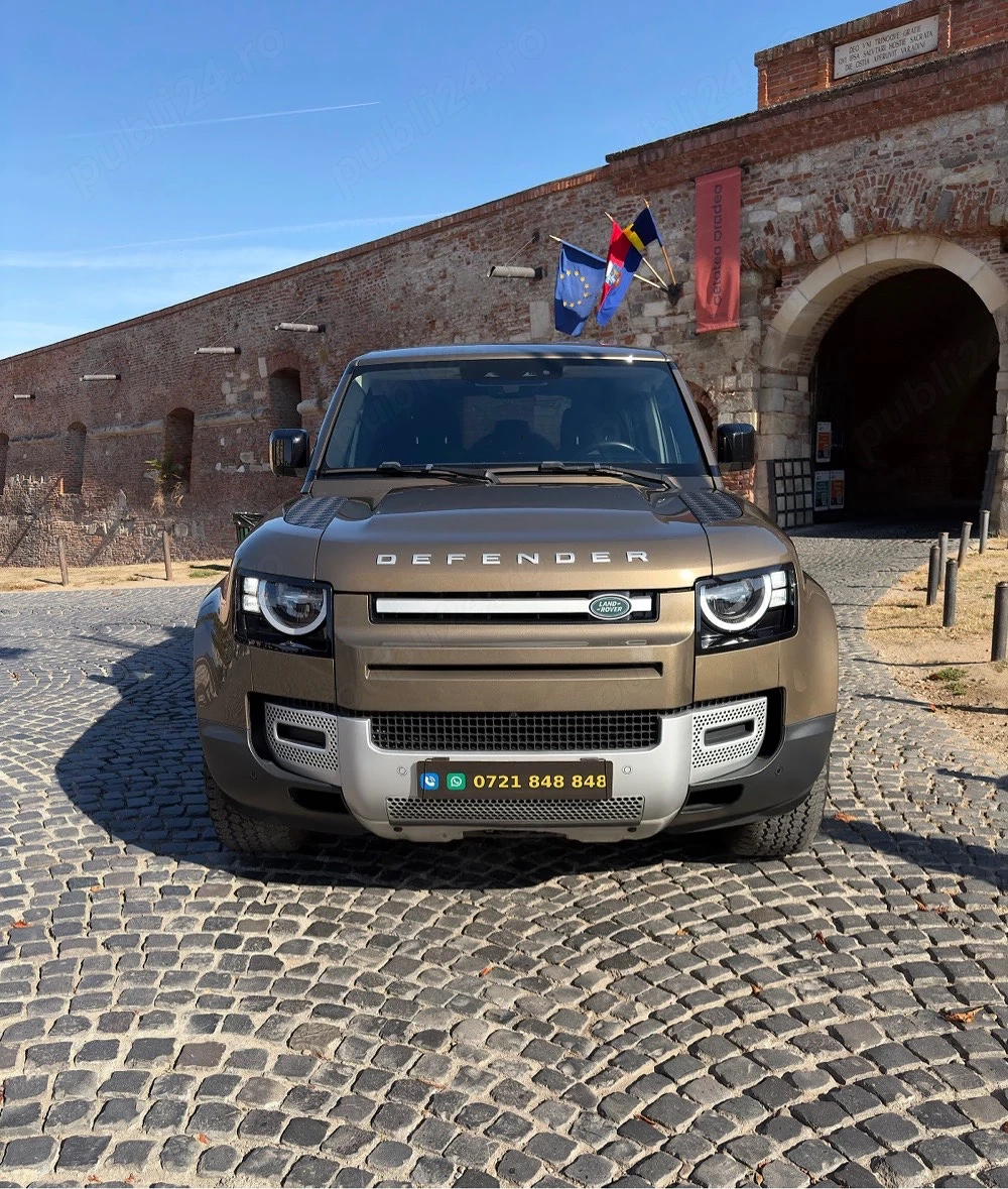 Land Rover Defender 110 D200 2020 AWD Automată, 65.000 KM, Suspensie Pneumatică, 360 , ACC
