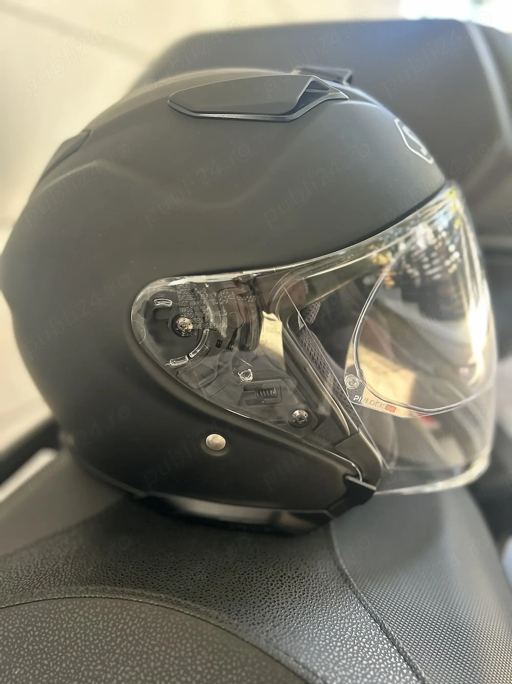 Vand casca moto open face SHOEI J-CRUISE 3 · NEGRU MAT